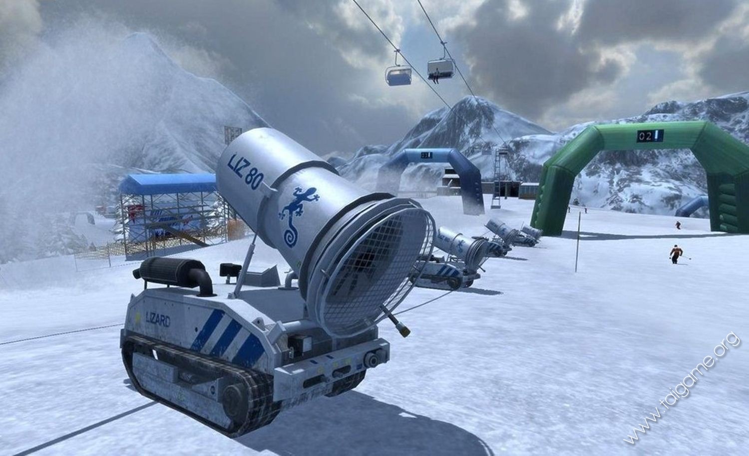 ski region simulator 2012 days
